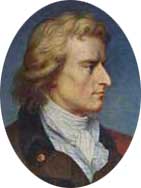 Gerhard von Kügelgen, Porträt des Friedrich von Schiller, 1808-1809.