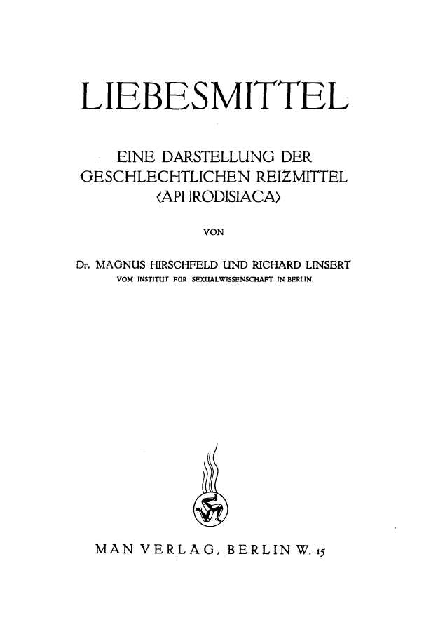 Liebesmittel